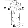 Osculati Stainless Steel Anchor Connector (6-8mm / 90mm Long) 621204 01.740.09