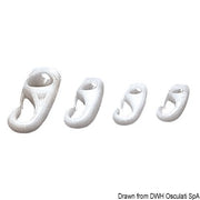 Nylon hook knot fixing 6 mm