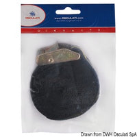 Coloured polyester strap w/buckle 25 mm 250 cm