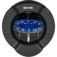 Ritchie Compass Venture SR-2 Combi Dial (Black / Bulkhead Mount) 635150 25.088.01