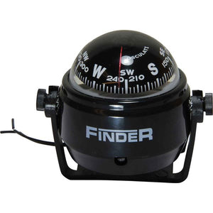 Osculati Finder Compass 50mm (Black / Bracket Mount) 635801 25.170.01