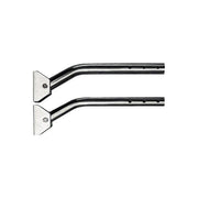 St. Steel Fixing Brackets + Stand-Offs for 15° Transom 35435