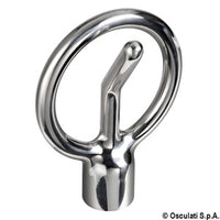 Water-ski tow ring for deck