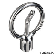 Water-ski tow ring for deck