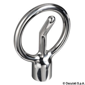 Water-ski tow ring for deck