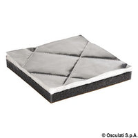 Sound-deadening fiberglass panel 100x150mm 30mm