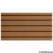 TREADMASTER two-piece plates 412x203 mm teak