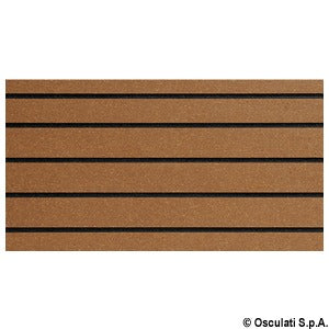 TREADMASTER two-piece plates 412x203 mm teak