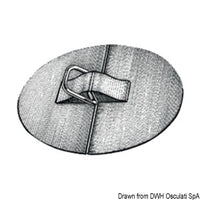 Stainless steel D rings with EPDM support