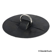 Stainless steel D rings with EPDM support