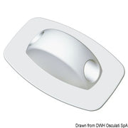 Grey fairlead 88 x 58 x 26 mm