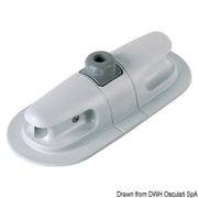 Grey oar crutch base 90 x 200 x 50 mm