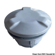 Inflation valve Grey with exchangeable body core