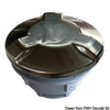 Inflation valve Chromed w/exchangeable body core