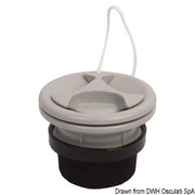 Inflation/deflation valve w/cartridge filter