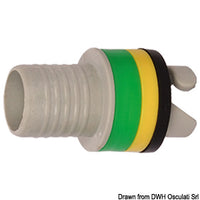 Adapter for inflators and valves; Halkey Roberts