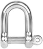 D Shackle with Captive Pin