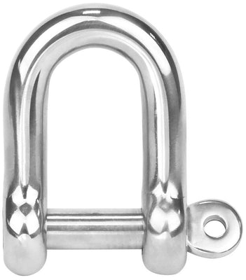 D Shackle with Captive Pin