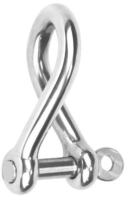 Twisted Shackle with Captive Pin