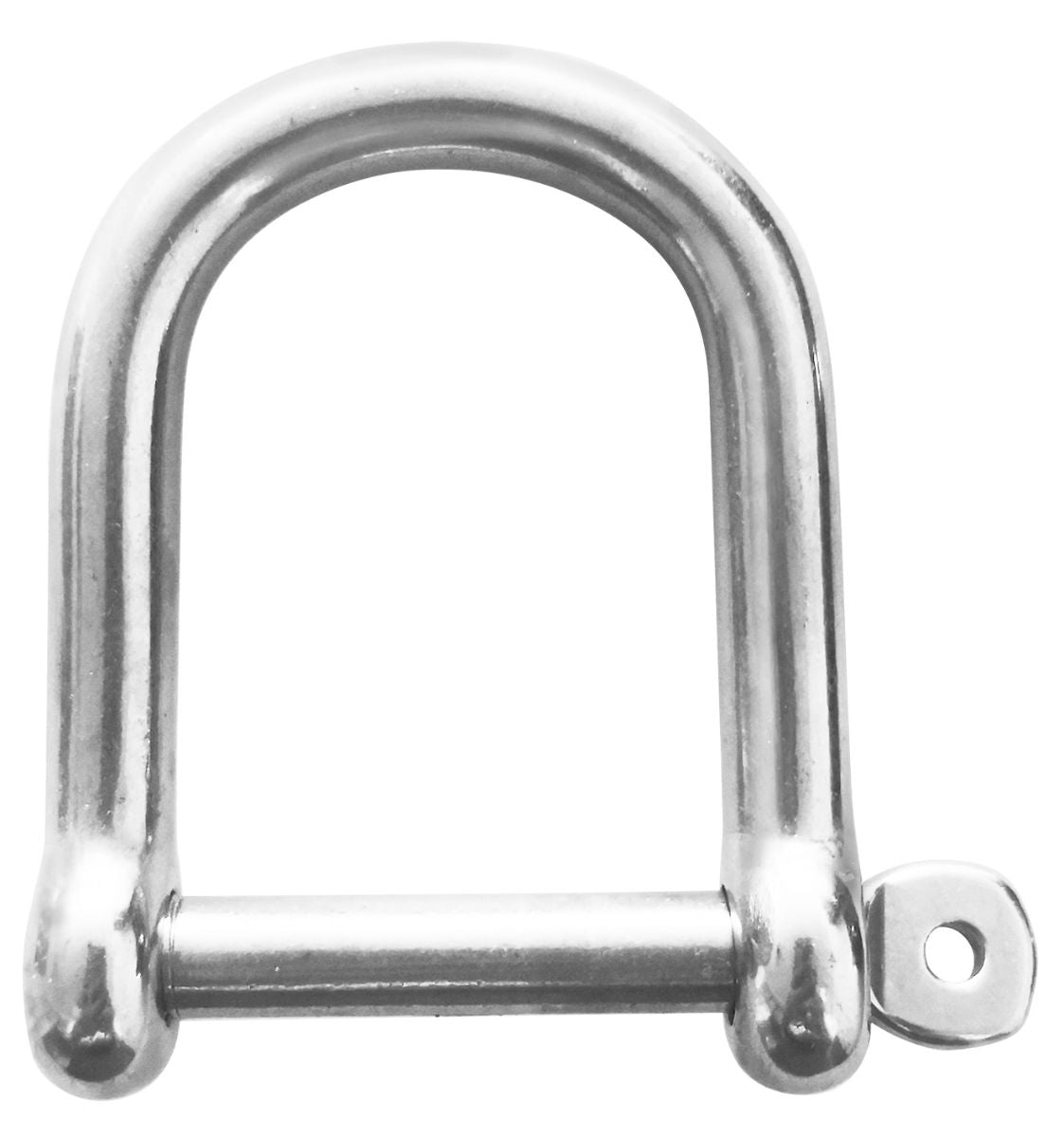 Wide D Shackle with Captive Pin