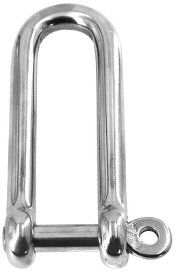 Long D Shackle with Captive Pin