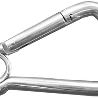 Asymmetric Spring Hook with Eyelet
