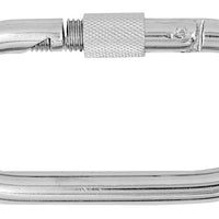 Straight Spring Hook with Safety Nut