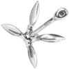 Stainless Steel Folding Anchor with Mirror Polish