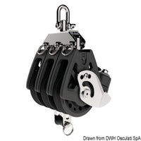 Synchro 60 triple block w/becket and cam cleat