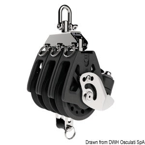 Synchro 60 triple block w/becket and cam cleat
