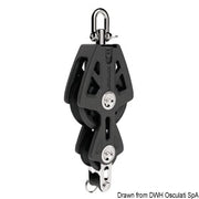 Synchro 60 fiddle block w/becket