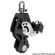 Synchro 60 fiddle block w/cam cleat