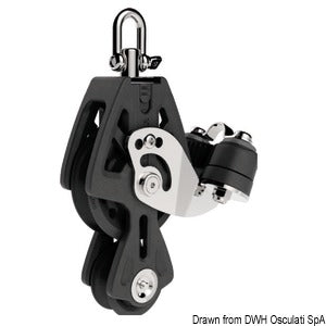 Synchro 60 fiddle block w/cam cleat