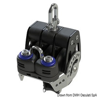 HTX 50 triple block w/becket and cam cleat