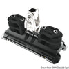 Mainsheet car bigger upstand double control sheave