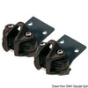 Cam cleat w/fixing plate (pair) size 1