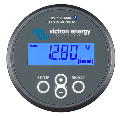 Victron BMV712 Smart Battery Monitor Kit - Black Face