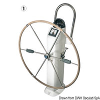 LEWMAR compact folding wheel 91 cm