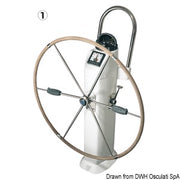 LEWMAR compact folding wheel 91 cm