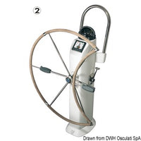 LEWMAR compact folding wheel 101 cm