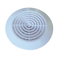 100 mm (4") Round Grille , white 69428E