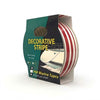 PSP Colour Stripe Triple Stripe T3 20mm Red 20mm x 10m