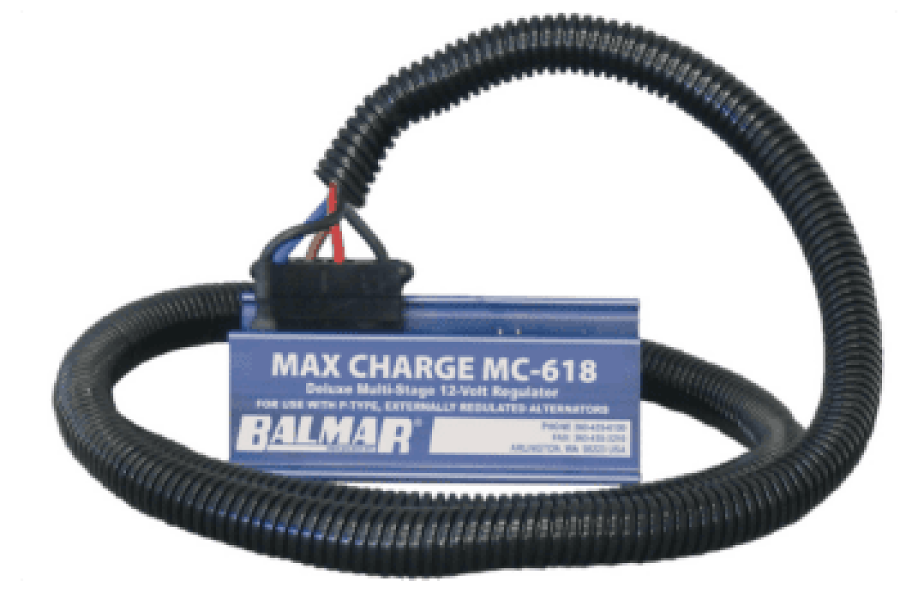 Regulator, MC-618 Multi-Stage, 12v, w/Harness