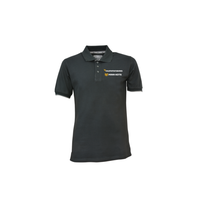 Polo Shirt Anthracite Humminbird Logo HB-MPSPXXL