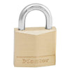 Masterlock Padlock in Brass with Steel Shackle (30mm)