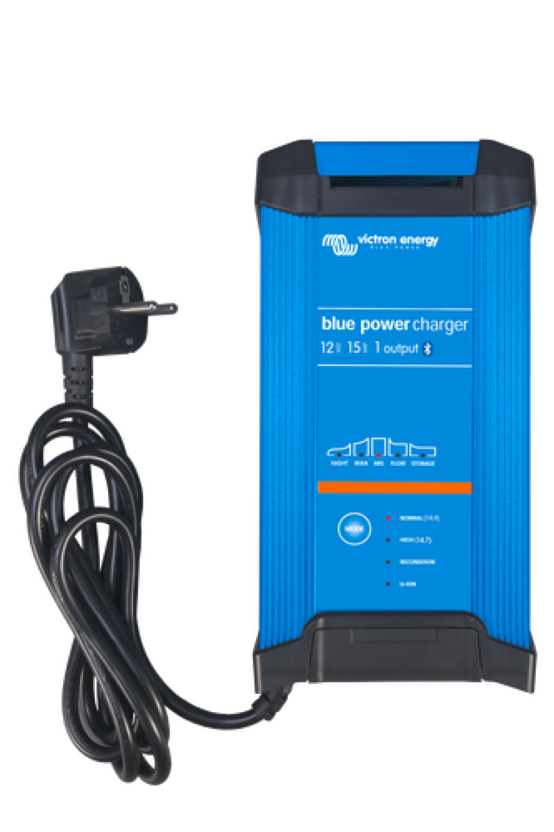 Victron Blue Power 12V 15 Amp Battery Charger - IP22 - Single Output - Smart Charger