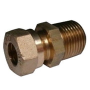 AG Male Compression Gas Coupling (5/16" Copper to 1/2" BSP Taper) 7065/11 DC13/20/323W