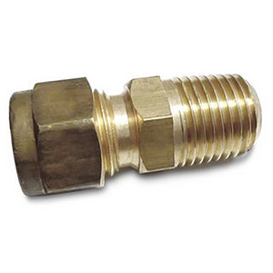 AG Male Gas Coupling (1/4" BSP Taper to 5/16" Compression)
