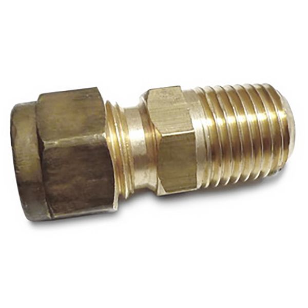 AG Male Gas Coupling (1/4" BSP Taper to 5/16" Compression) 7065 D13/20/163W