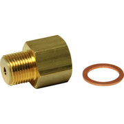 Faria Bush Adaptor for Gauge Senders (1/8" NPTF F to M12 x 1 M)